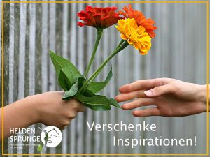 Verschenke inspirationen heldenspruenge newsletter weiterempfehlen